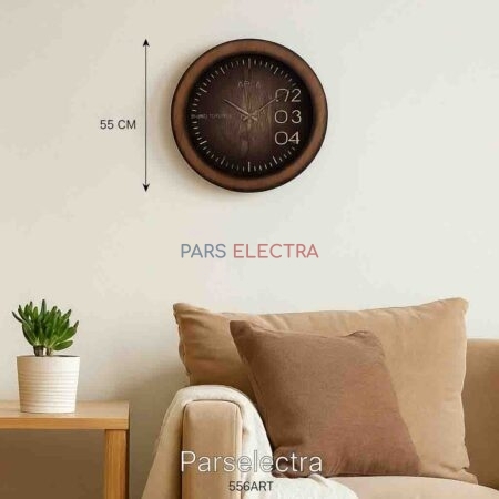 ساعت دیواری چوبی آرتا مدل ۵۵۶