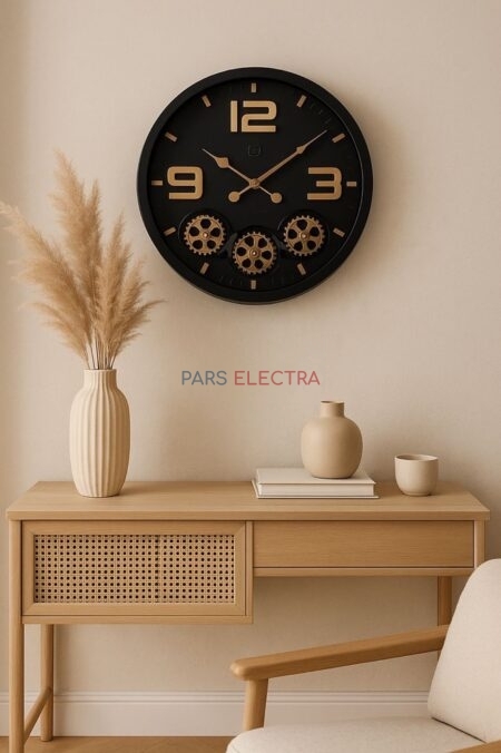 ساعت 7020 مشکی پارس الکترا